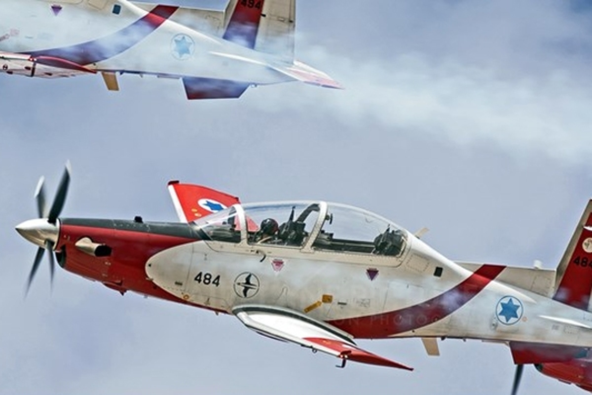 نیروی هوایی اسرائیل روی دور حادثه | هواپیمای نظامی آسیب دید