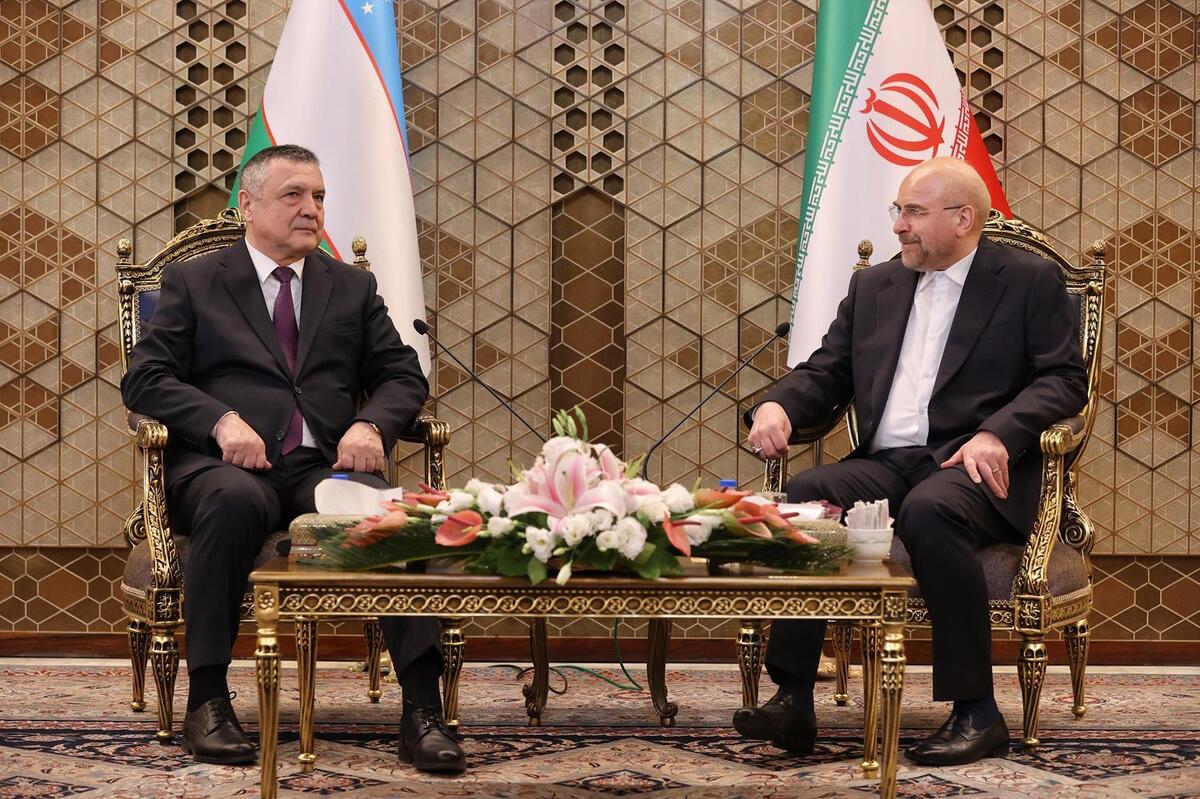 تاکید رؤسای مجالس ایران و ازبکستان بر توسعه روابط تجاری و دانش‌بنیان