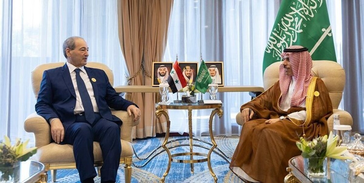 وزیر خارجه سوریه با همتای سعودی خود دیدار کرد