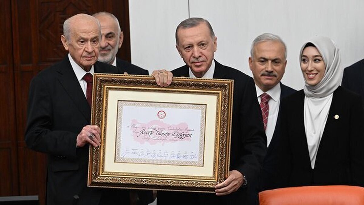 اردوغان سوگند خورد