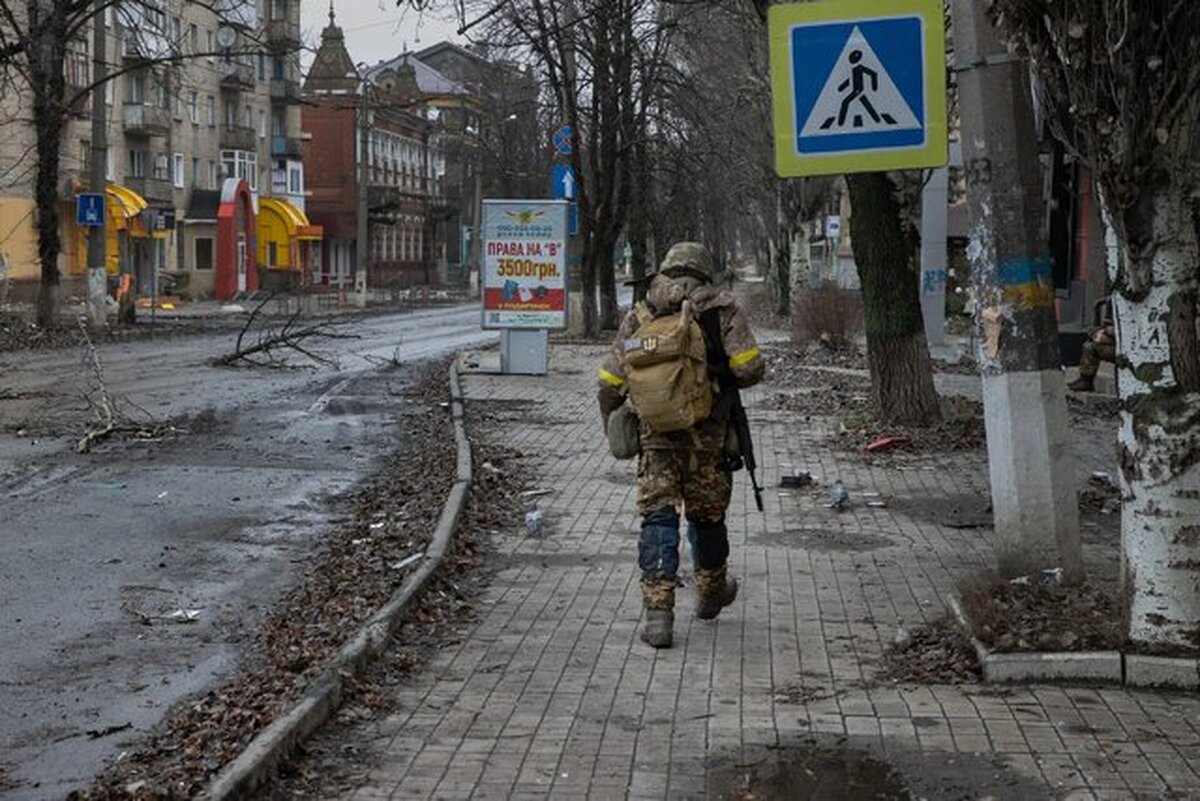 وزارت دفاع اوکراین از پیشروی نیروهایش در جنوب باخموت خبرداد