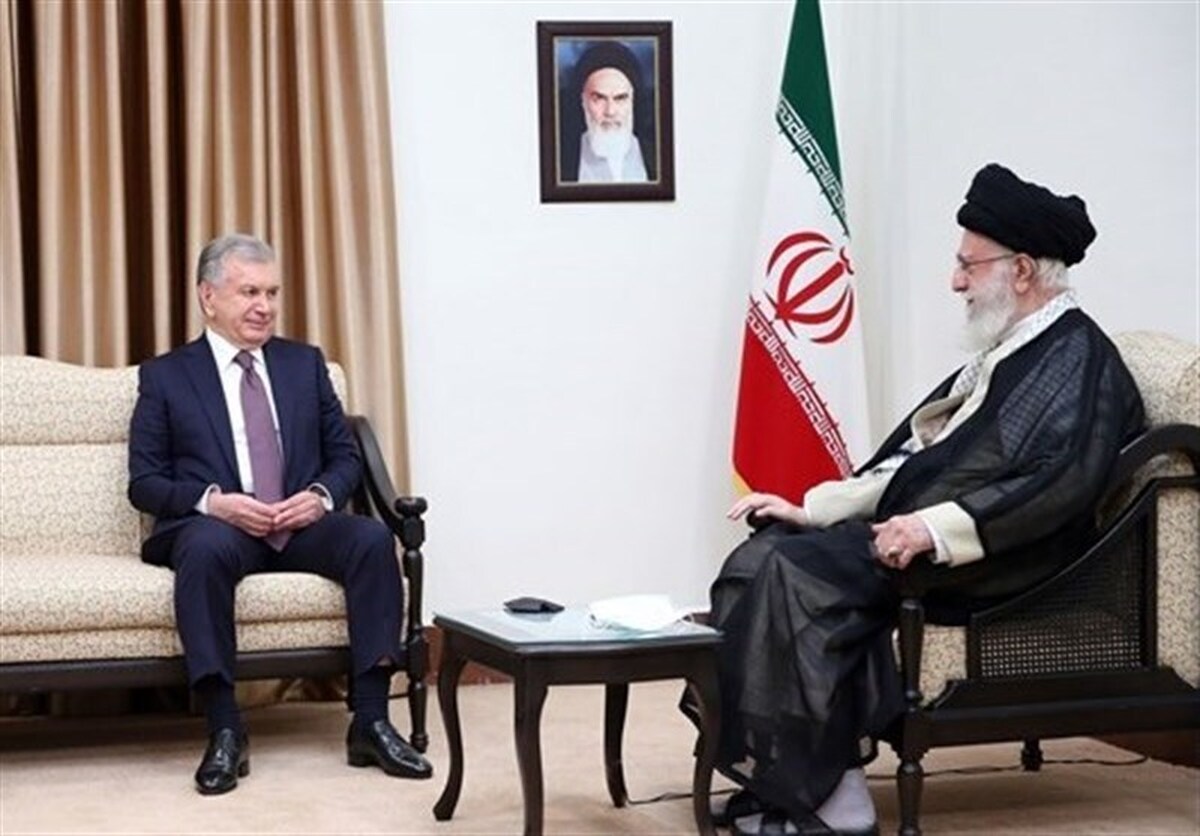 رئیس‌جمهور ازبکستان با رهبر انقلاب دیدار کرد