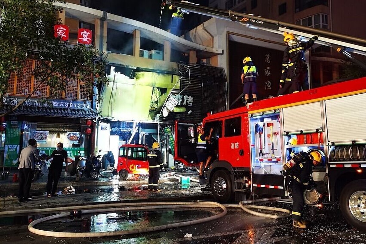 ۳۱ کشته در پی انفجار رستورانی در چین