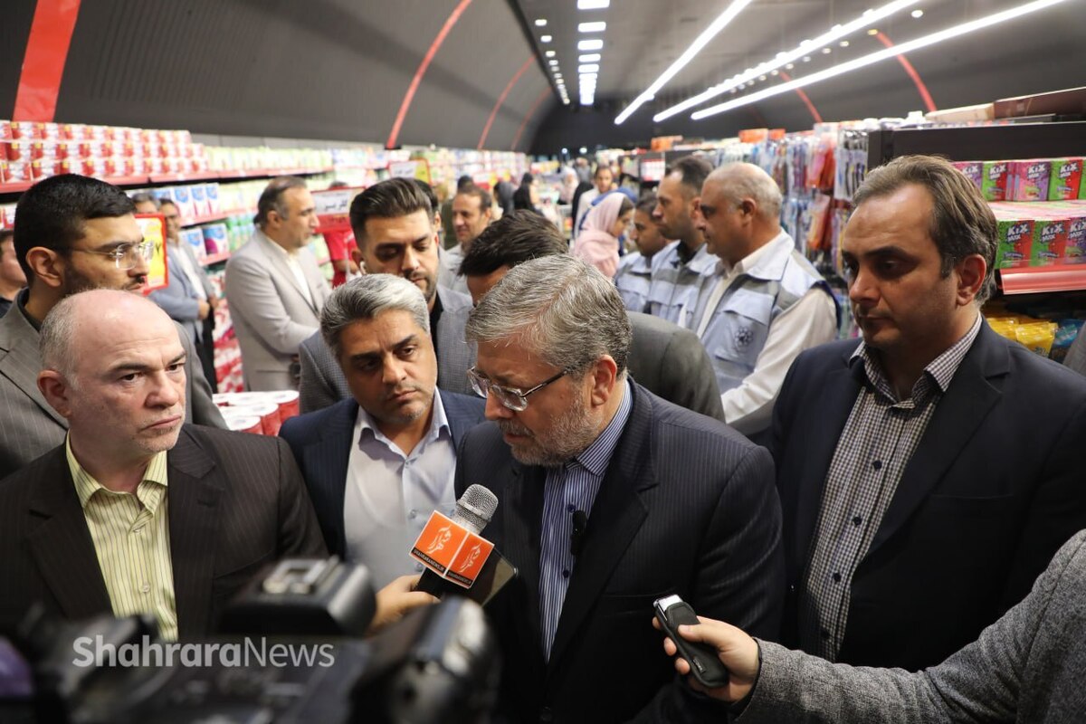 شهردار مشهد: در فروشگاه‌های "شهر ما" به دنبال حمایت از معیشت مردم هستیم + فیلم
