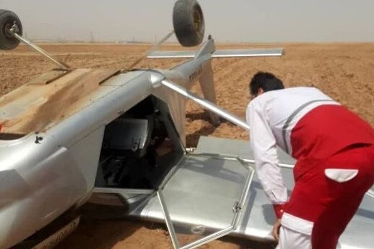 سقوط هواپیمای سم‌پاش در تاکستان قزوین (۲۹ تیر ۱۴۰۲) + فیلم