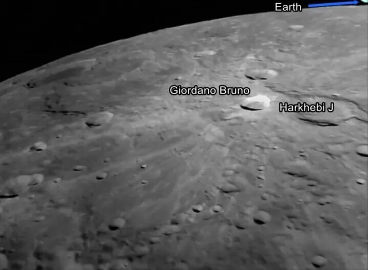 ویدئو| تصویر جدید کاوشگر چاندرایان-۳ از ماه