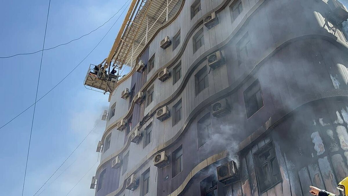 آخرین وضعیت مصدومان آتش‌سوزی هتل زائران ایرانی در نجف+ فیلم