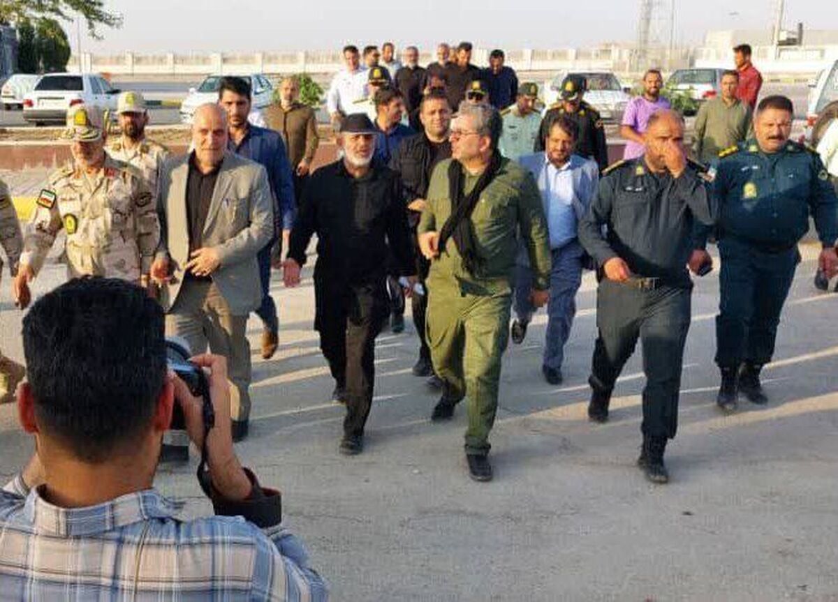 وزرای کشور ایران و عراق از مرز چذابه بازدید کردند + عکس