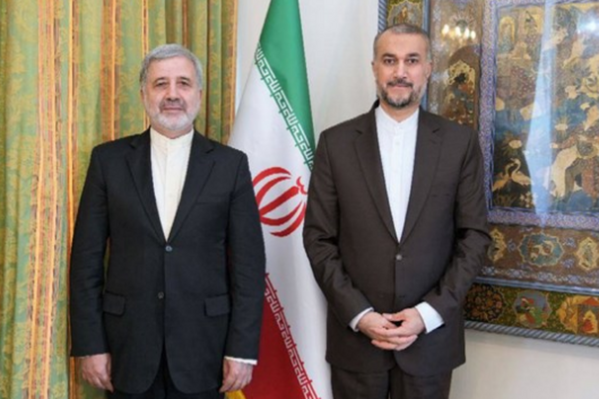 سفیر جدید ایران در ریاض با امیرعبداللهیان خداحافظی کرد