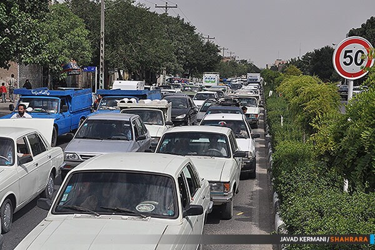 آخرین وضعیت ترافیکی مشهد | ترافیک متراکم در میدان آزادی، میدان قائم، ۱۷شهریور (۱۳شهریور ۱۴۰۲)