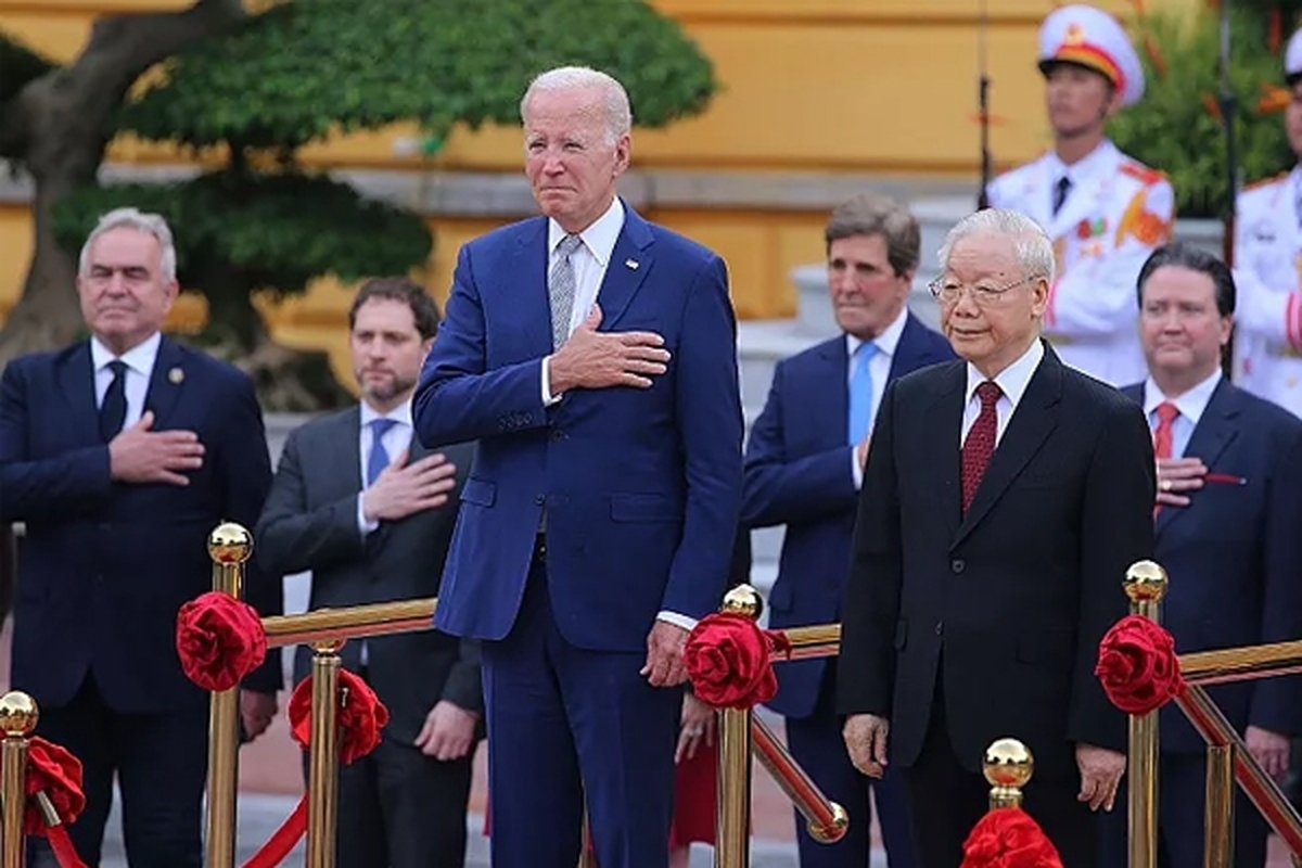 بایدن در ویتنام: به دنبال جنگ سرد با چین نیستم