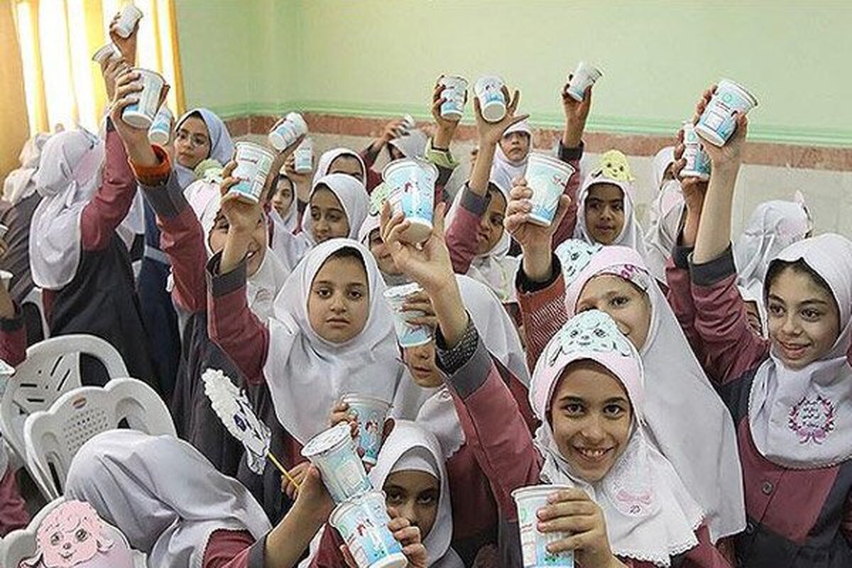 توزیع شیر رایگان برای دانش آموزان سراسر کشور