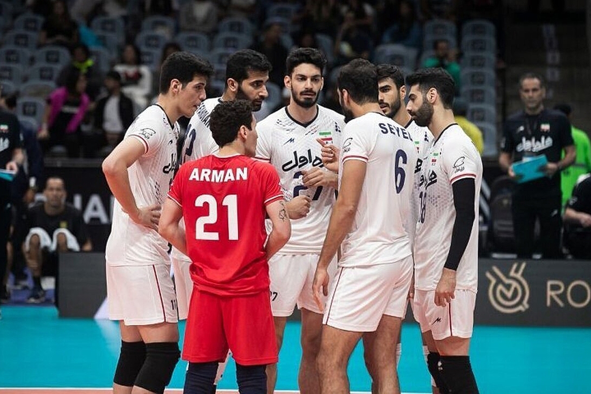 ساعت بازی والیبال ایران و چک در مسابقات انتخابی المپیک پاریس | تلاش برای بقا