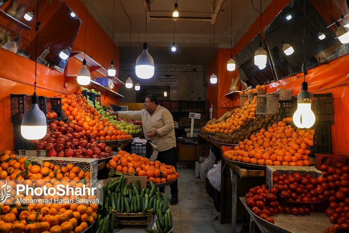 نرخ میوه‌های پاییزی در بازار امروز مشهد (۱۲ مهر ۱۴۰۲)