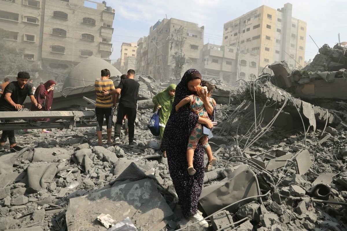 ویدئو| حمله شبانه جنگنده‌های رژیم صهیونیستی به نوار غزه