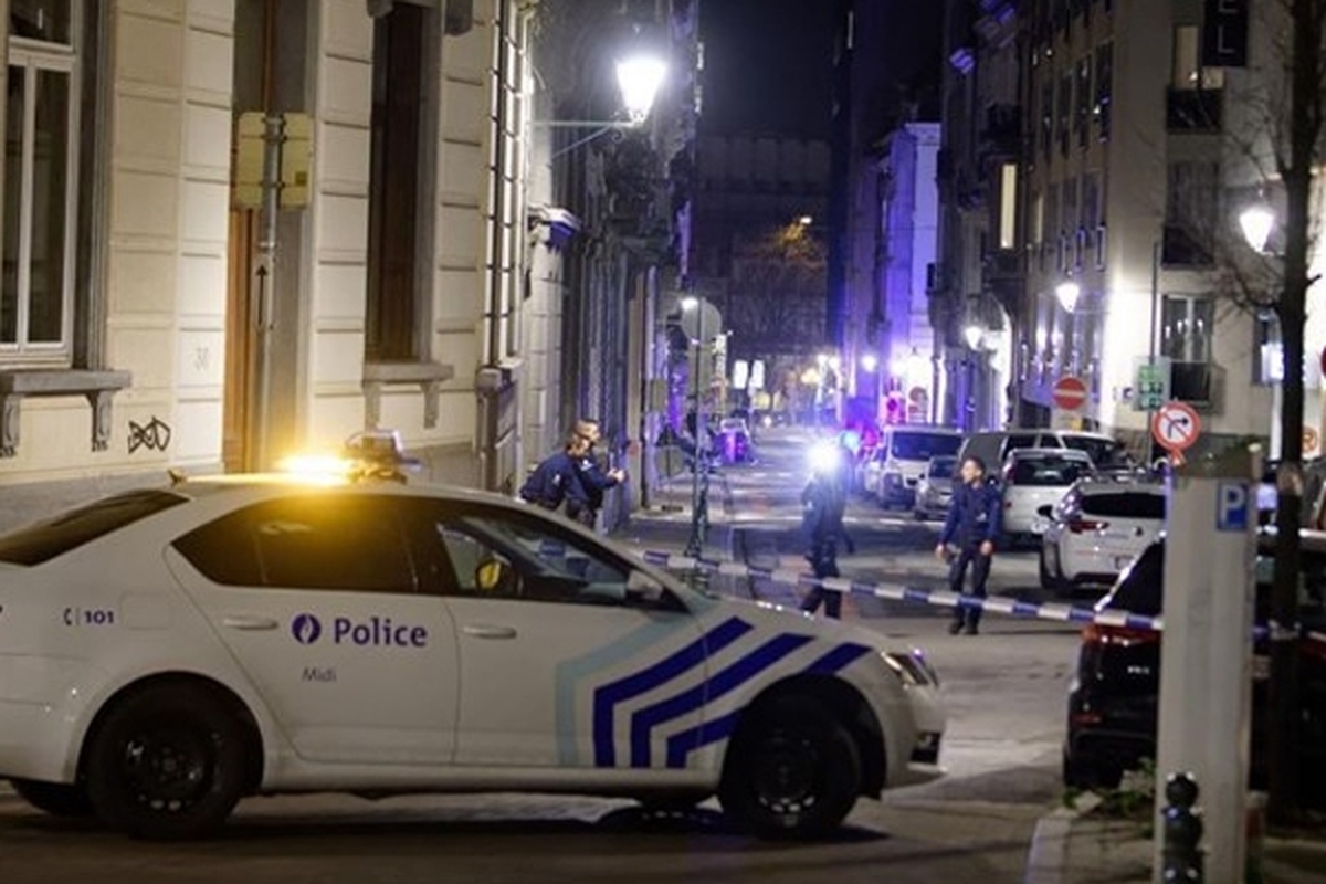 حمله تروریستی در بروکسل بلژیک | قتل ۲ هوادار بازی بلژیک و سوئد را متوقف کرد + فیلم