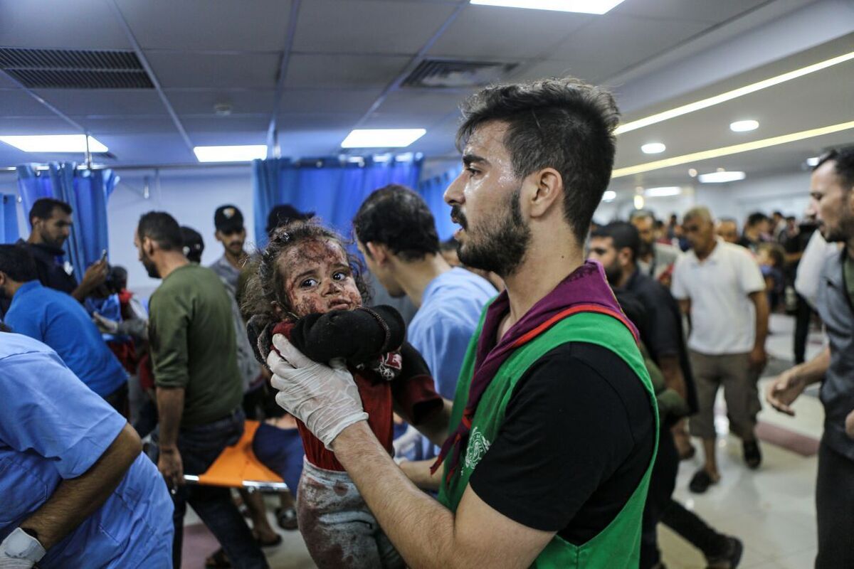 آخرین آمار شهدا و مجروحان حمله به بیمارستان المعمدانی غزه