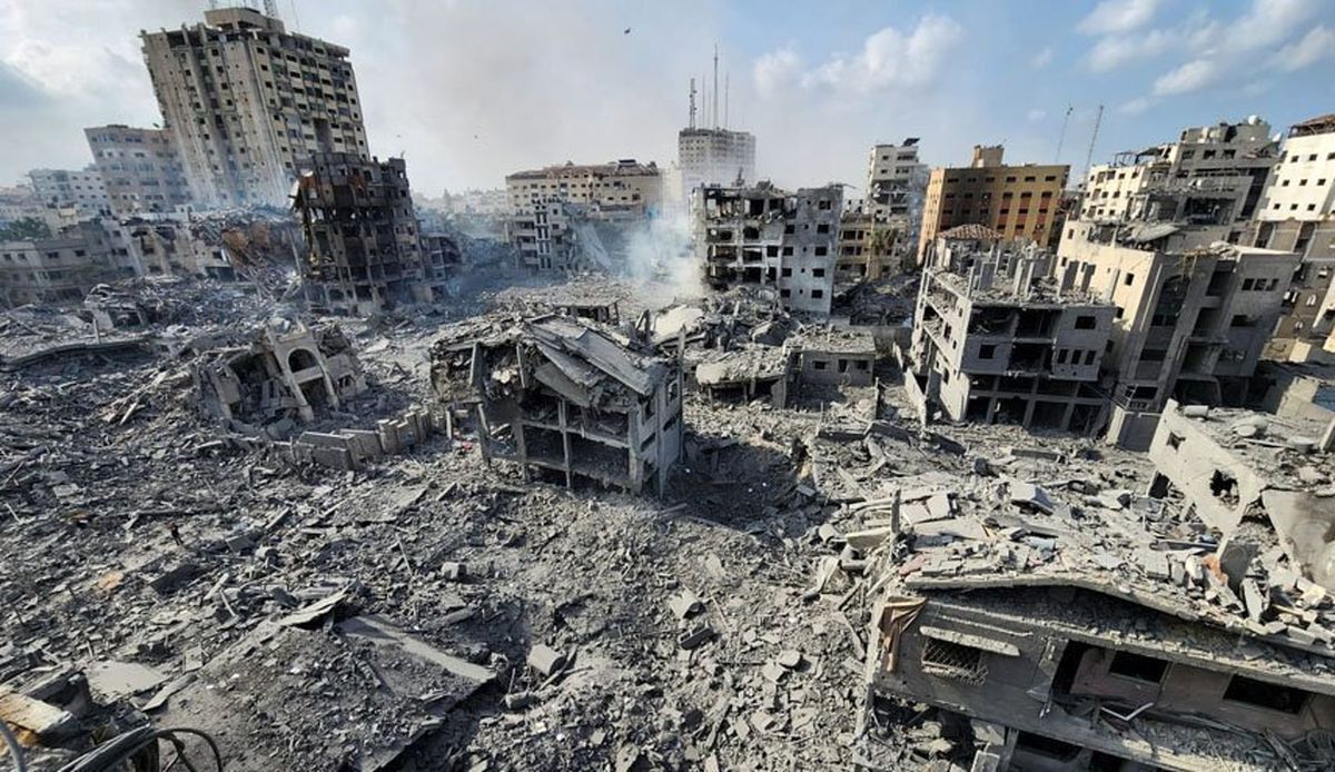ویدئو| غزه در زیر شدیدترین بمباران منازل توسط رژیم اشغالگر