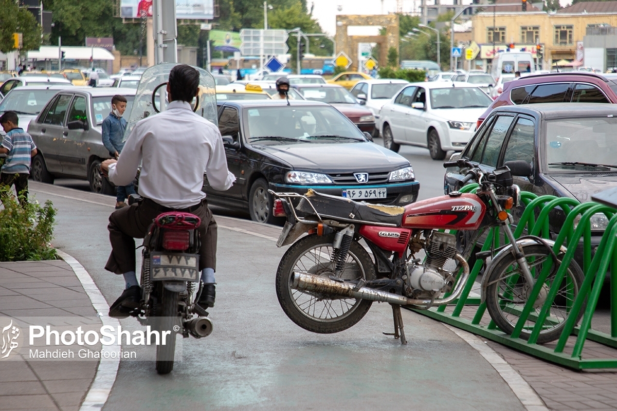 آخرین وضعیت ترافیکی مشهد | ترافیک متراکم در میدان امام حسین (ع)، قرنی، خیام و احمدآباد (۸مهرماه ۱۴۰۲)