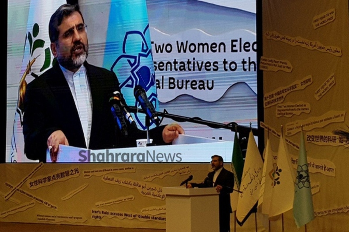 وزیر فرهنگ و ارشاد اسلامی: جشنواره خورشید خیزشی برای شکستن کلیشه‌ های جعلی از مساله زنان و آزادی است