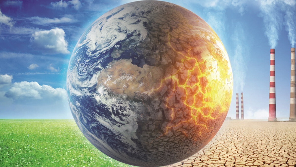 دمای متوسط کره زمین در قرن اخیر چند درجه افزایش داشته است؟