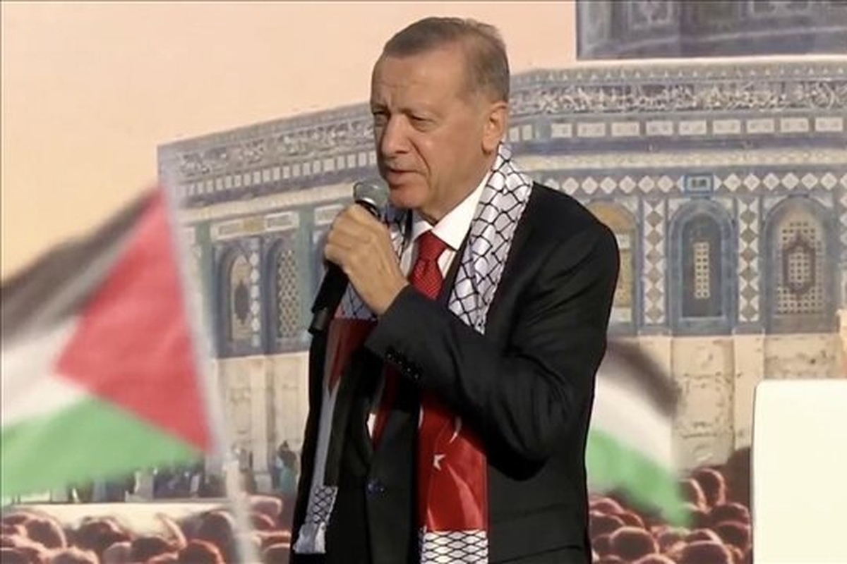 اردوغان: حماس تروریست نیست و برای میهن خود می‌جنگد | دیپلماسی تلفنی را پس از نشست ریاض آغاز می‌کنم