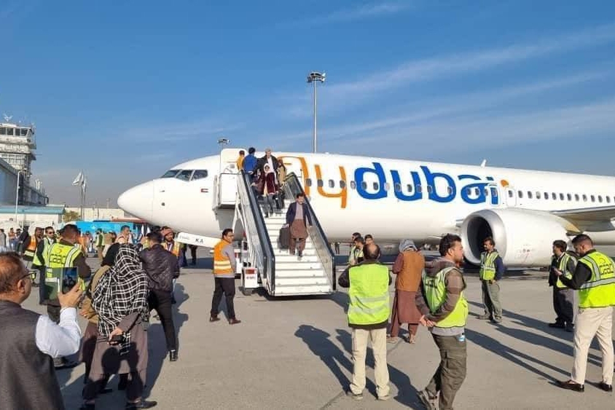 از سرگیری پروازهای فلای دبی پس از دوسال به کابل