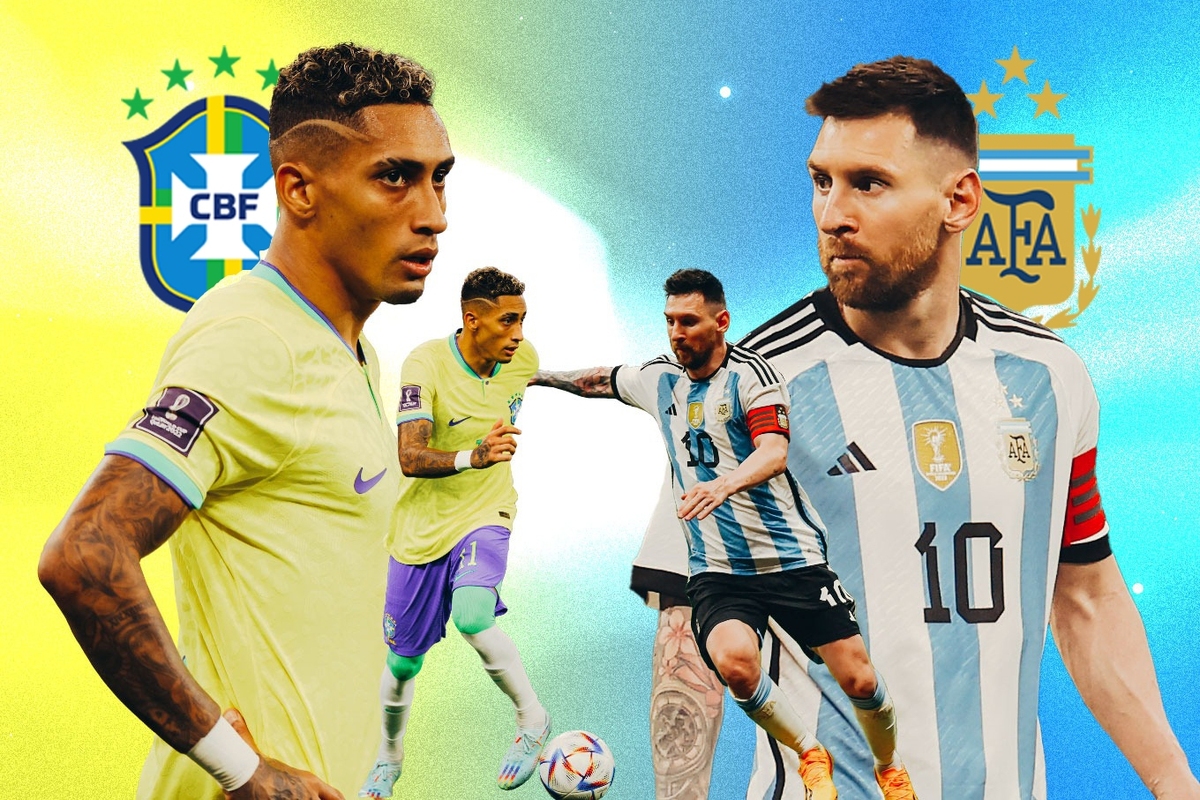 تاریخ و ساعت بازی تیم‌های ملی برزیل و آرژانتین در مقدماتی جام جهانی | سوپرکلاسیک جهانی