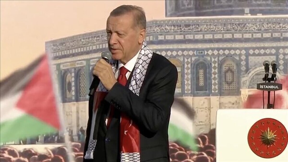 اردوغان: بدون حمایت غرب، اسرائیل سه روز هم دوام نمی‌آورد