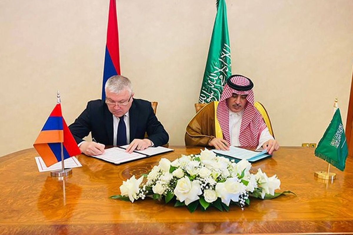 عربستان و ارمنستان روابط دیپلماتیک خود را آغاز کردند