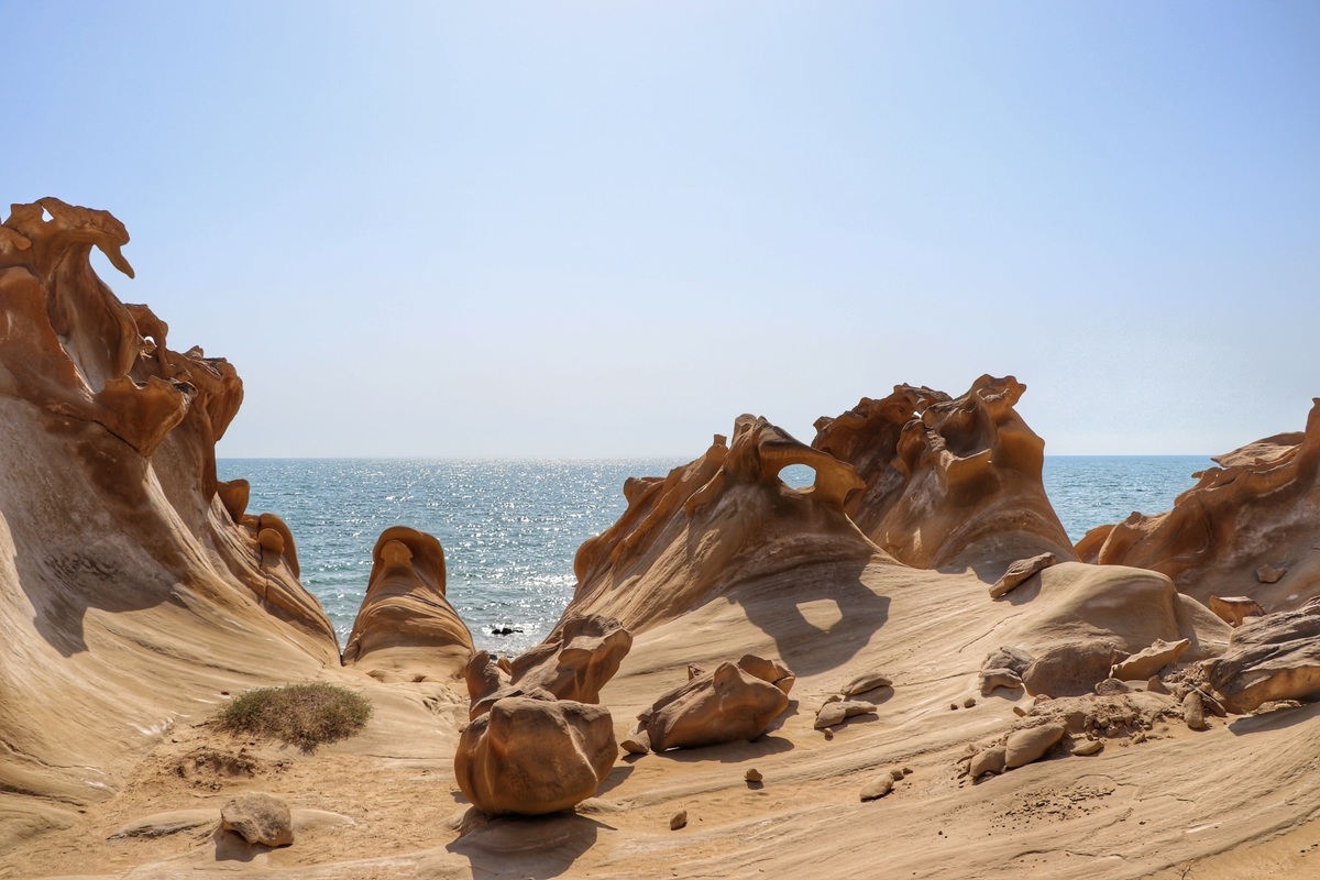 ویدئو| ساحل زیبای مکسر در بندر مقام استان هرمزگان