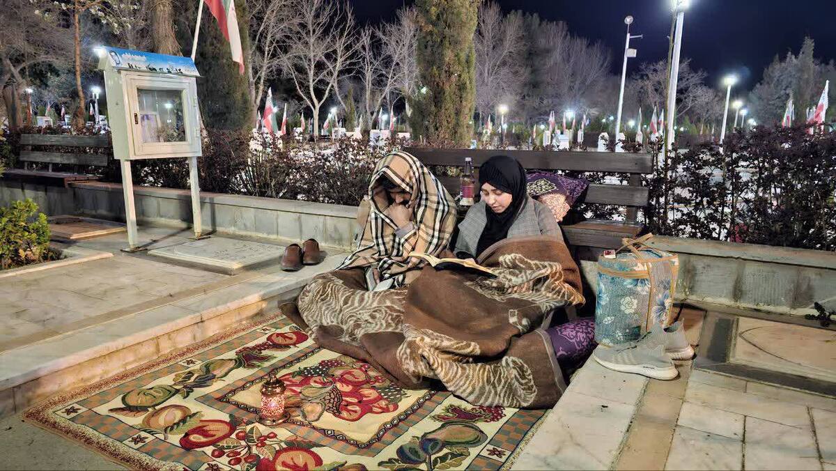 برگزاری مراسم اولین شب قدر در جوار گلزار مطهر شهدای آرامستان بهشت رضا(ع) مشهد