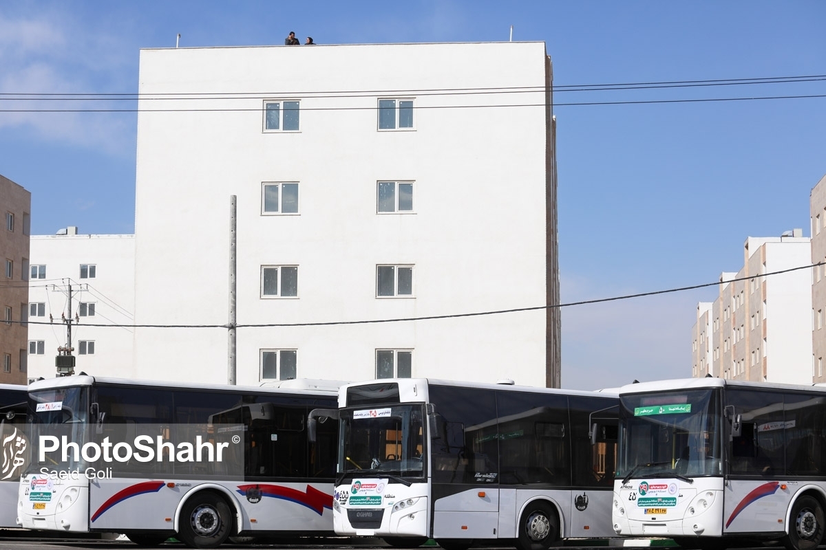 سرویس دهی ویژه اتوبوسرانی مشهد در شب‌های قدر