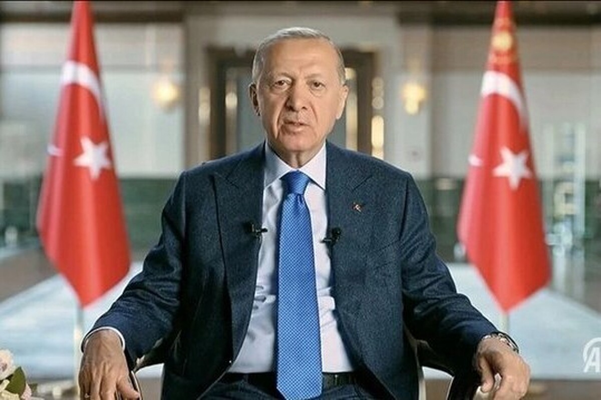 پیام اردوغان به مناسبت عید فطر: ما به حمایت خود از مردم فلسطین ادامه می‌دهیم