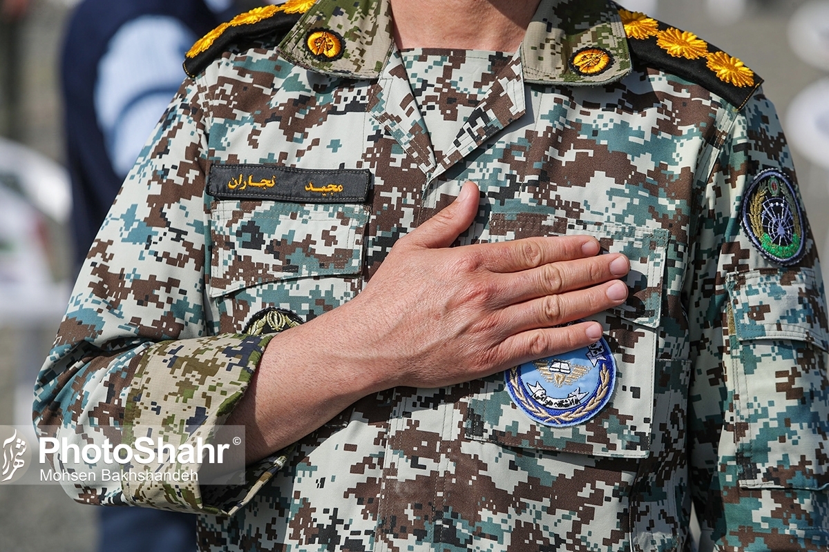 ارتش جمهوری اسلامی ایران، نمادی از قدرت، میهن دوستی و ولایتمداری مردم ایران اسلامی است