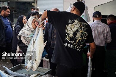 بازار ماهی فروشان شهرک عرب‌های مشهد