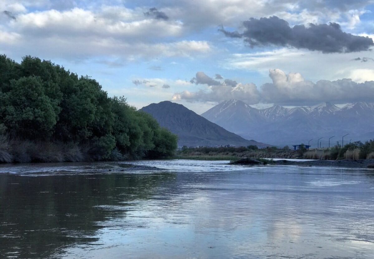 ویدئو نمایی از رودخانه سفیدرود پُرآب