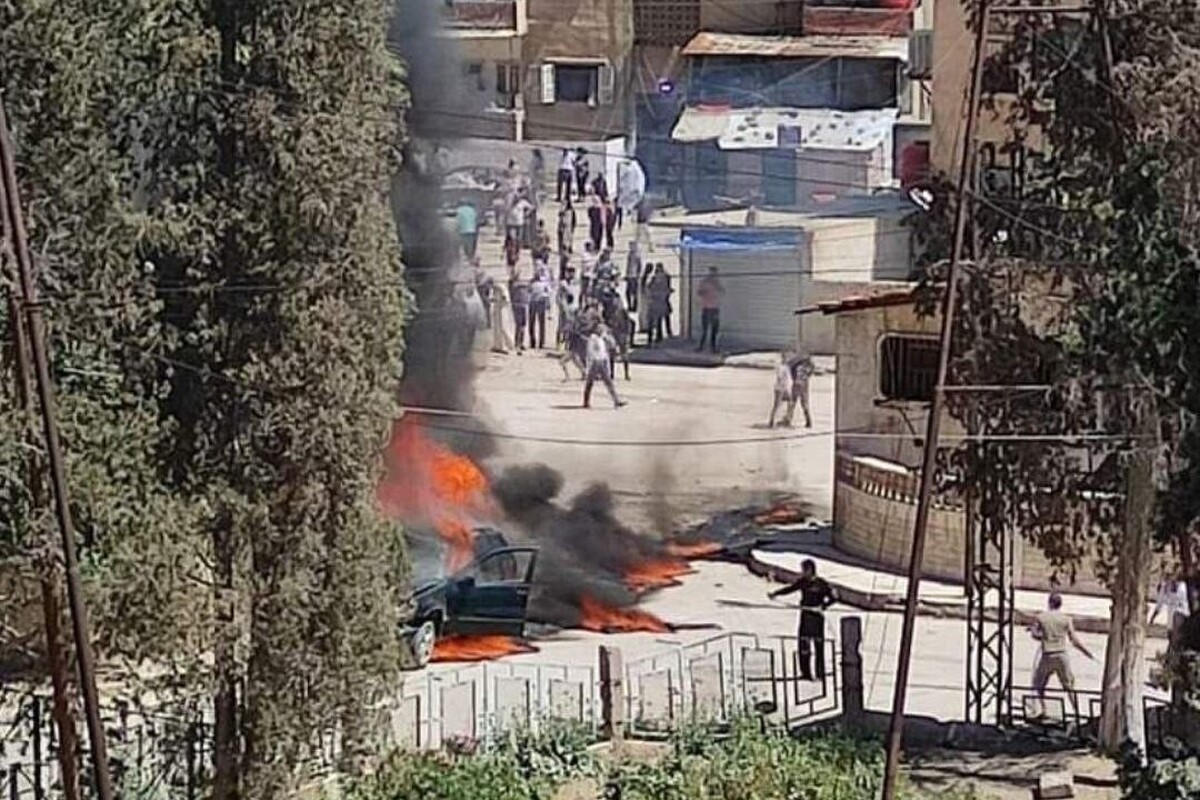 انفجار خودروی بمب‌گذاری‌شده در سوریه (۱۶ اردیبهشت ۱۴۰۳)